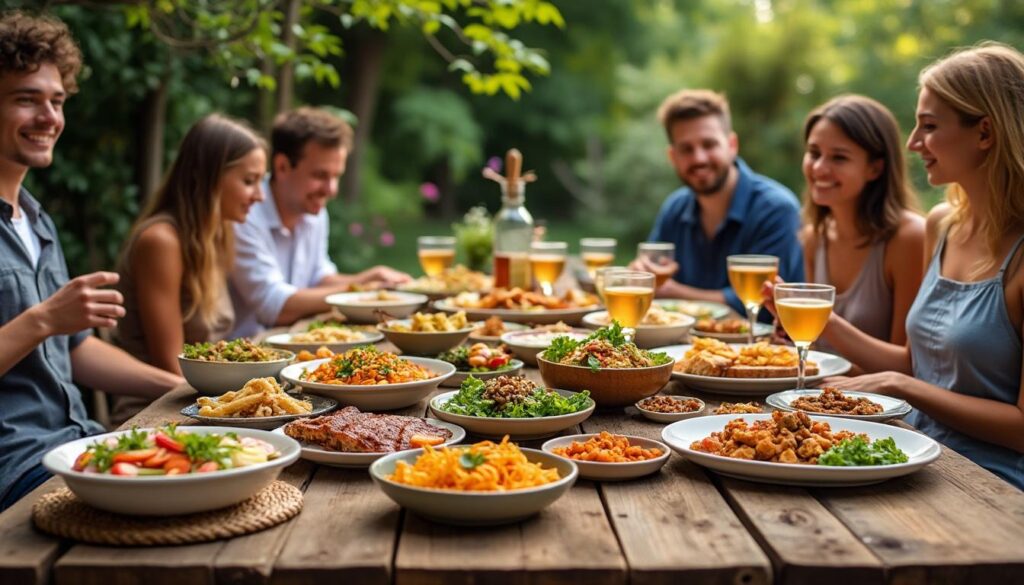 découvrez des idées de repas simples et conviviales pour 20 personnes, parfaites pour vos grandes réunions et fêtes en famille ou entre amis.