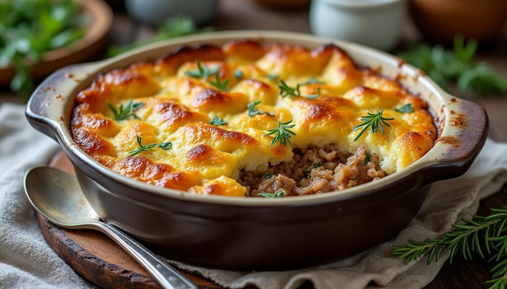 découvrez la recette traditionnelle facile du parmentier de canard grand-mère, un plat savoureux et réconfortant à partager en famille.