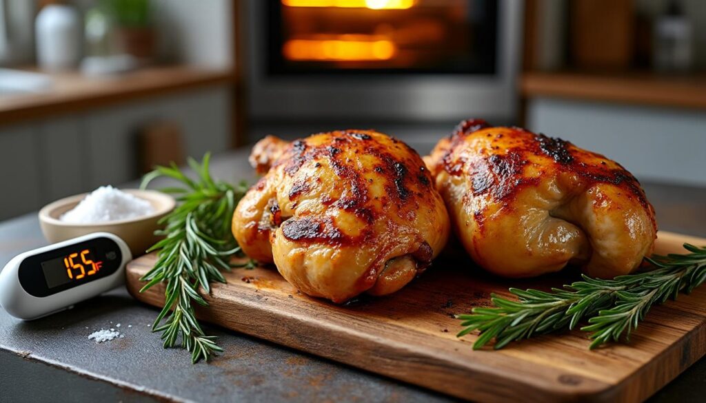 découvrez le temps de cuisson idéal pour une cuisse de poulet au four parfaitement tendre et savoureuse, accompagnée de conseils pratiques pour réussir votre recette à coup sûr.