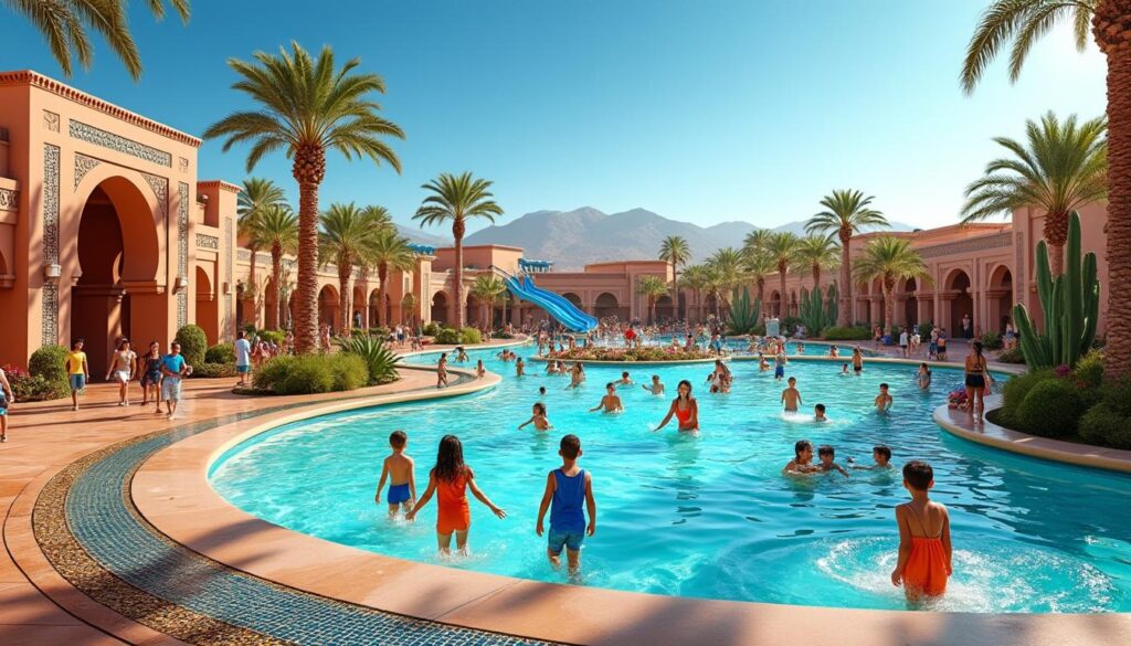découvrez le guide 2024 des meilleurs parcs aquatiques à marrakech pour des journées inoubliables en famille ou entre amis, avec des attractions adaptées à tous les âges.