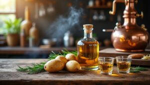 découvrez tout sur l'alcool de pomme de terre : sa fabrication traditionnelle, ses nombreux usages et ses particularités uniques qui le distinguent des autres spiritueux.