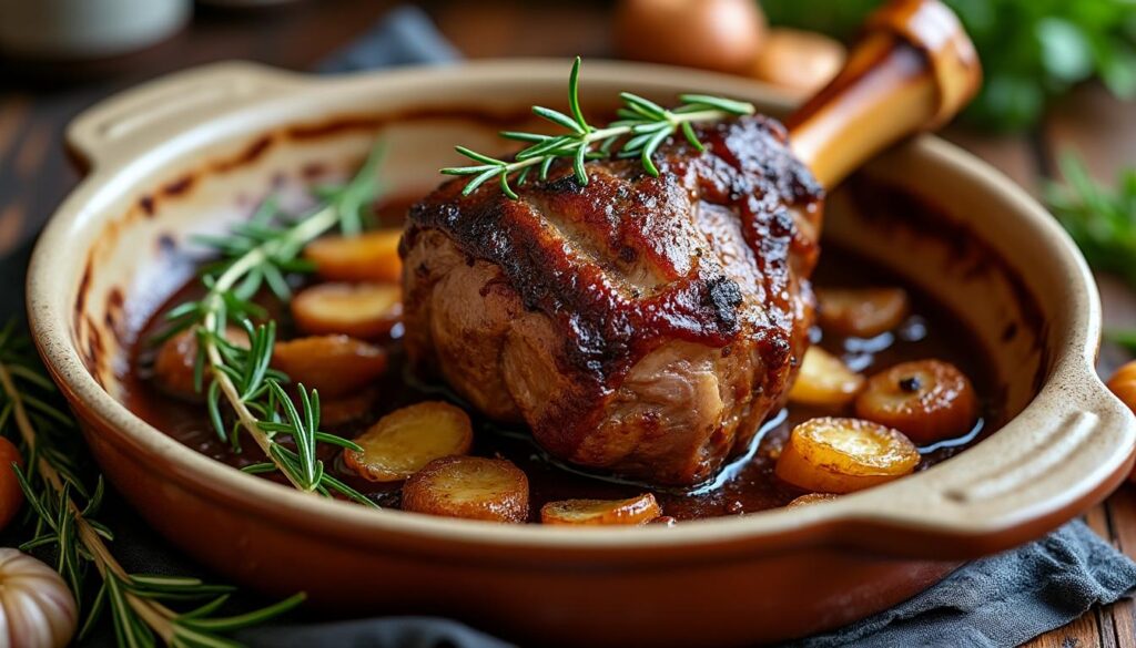 découvrez notre recette facile de souris d'agneau au four, cuisson lente pour une viande tendre et moelleuse à souhait. parfaite pour un repas gourmand et savoureux.