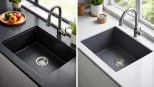 découvrez notre guide complet pour choisir entre un évier en granit ou en résine, et trouvez la solution idéale pour votre cuisine alliant esthétique et durabilité.
