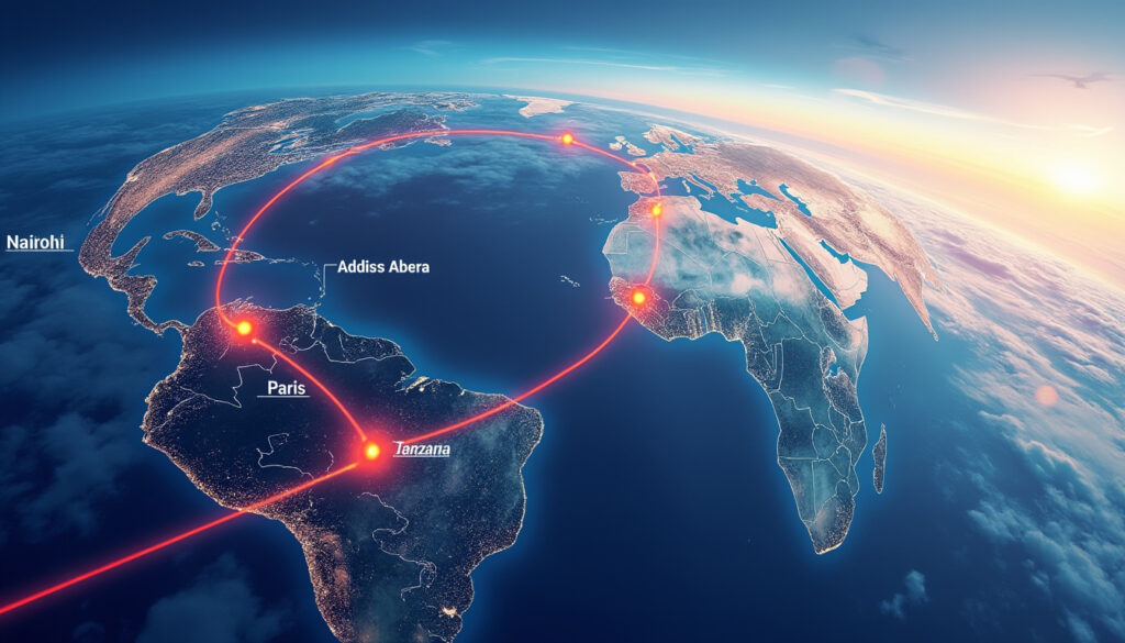 découvrez la durée des vols entre paris et la tanzanie ainsi que les principales correspondances pour organiser votre voyage en toute sérénité.