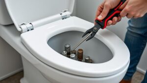 découvrez des astuces efficaces pour démonter un abattant wc récalcitrant et réussir à l'enlever facilement, même dans les situations les plus difficiles.