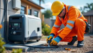 découvrez nos services d'installation sécurisée de génératrices par des électriciens qualifiés, accompagnés de conseils pratiques pour garantir performance et sécurité.