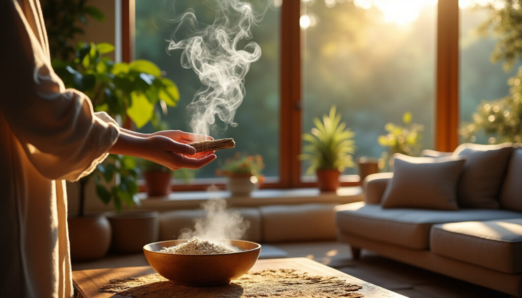découvrez comment purifier votre maison naturellement avec la sauge grâce à une méthode simple et efficace pour assainir votre intérieur et créer une atmosphère apaisante.