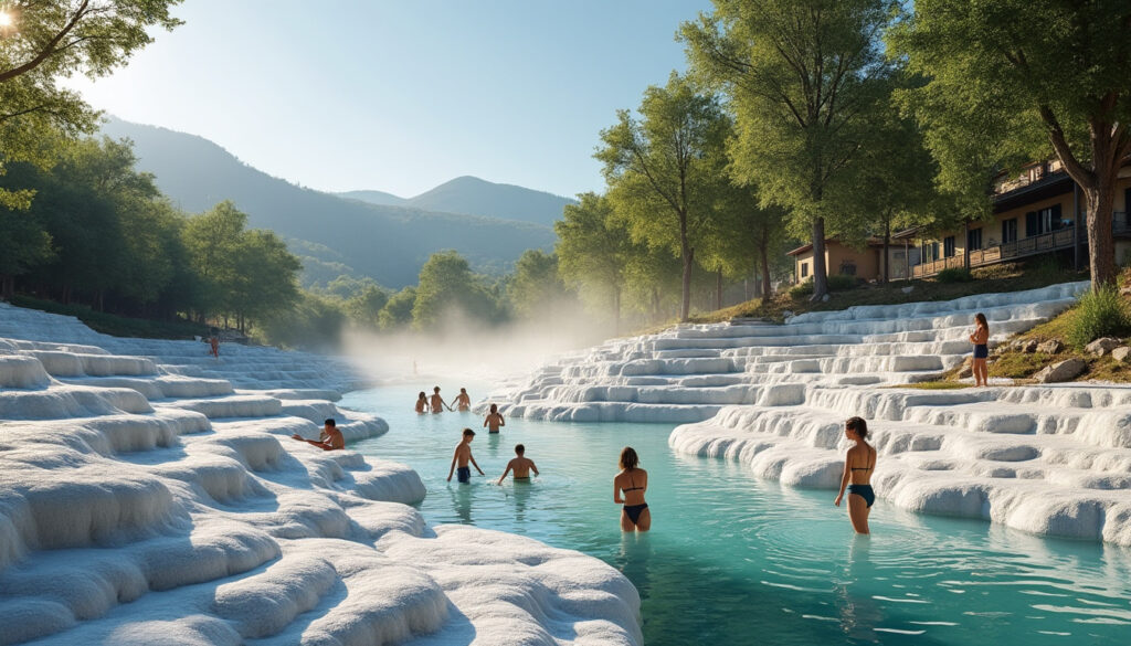 découvrez le guide complet des bagni di san filippo, les sources chaudes naturelles incontournables en toscane, pour une expérience de bien-être unique au cœur d'un paysage naturel époustouflant.