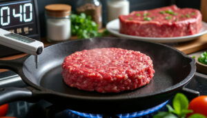 découvrez comment cuire un steak haché parfaitement grâce à nos conseils sur le temps de cuisson et nos astuces simples pour réussir un steak savoureux et tendre.