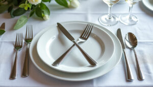 découvrez les règles essentielles et le guide pratique pour bien positionner vos couverts à la fin du repas, afin de transmettre discrètement vos messages à table.