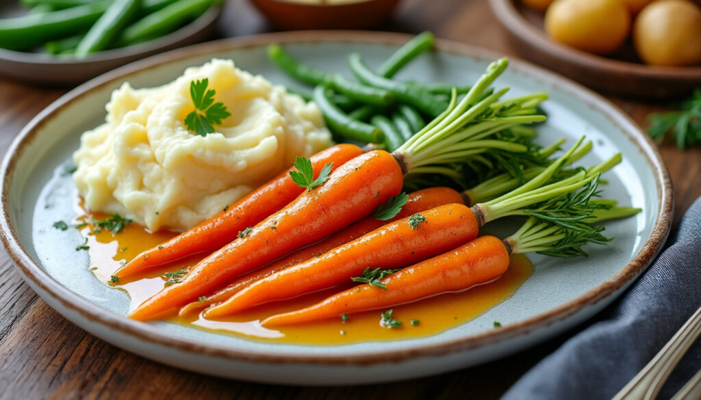 découvrez des idées d'accompagnements simples et délicieux pour sublimer vos carottes vichy. recettes faciles à préparer pour tous vos repas.