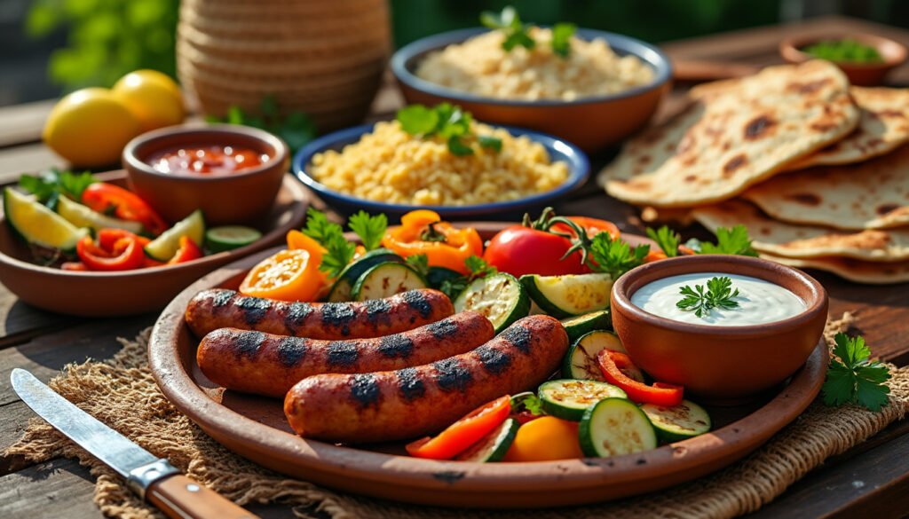 découvrez des idées simples et savoureuses pour accompagner vos merguez : salades fraîches, légumes grillés, semoule et sauces pleines de goût.