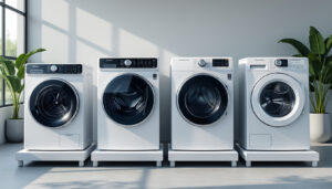 découvrez le poids d’une machine à laver selon sa capacité et son type : repères pratiques pour choisir, déplacer et installer votre appareil.
